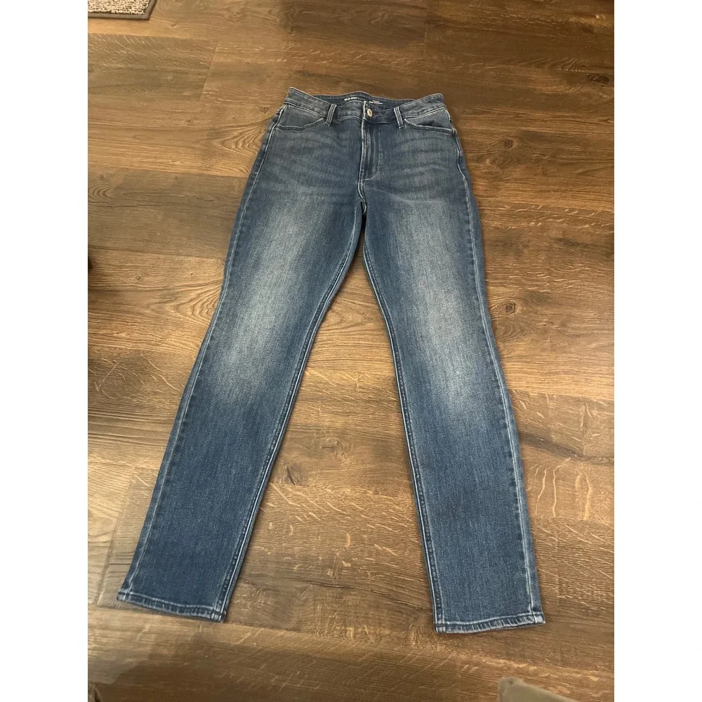 OLD NAVY High Rise WOW Straight Leg Blue Wash Denim‎ Jeans Womens Size 4